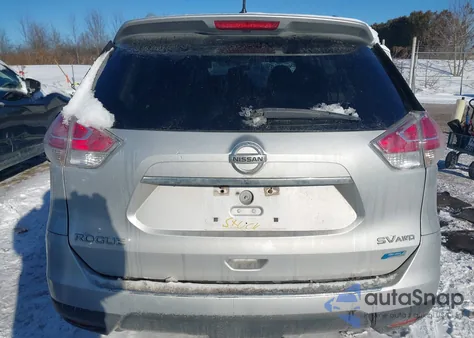 2014 Nissan Rogue Sv from USA, damaged, VIN 5N1AT2MV4EC870283